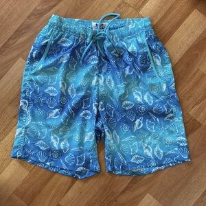 Seashell Swim Shorts size small